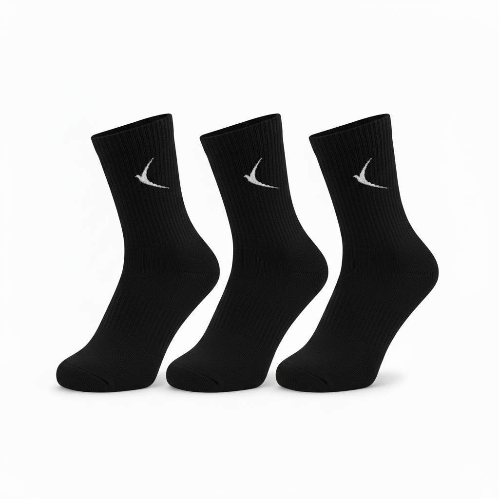 OJANI | Unisex SwiftFit Crew Socks 3PK
